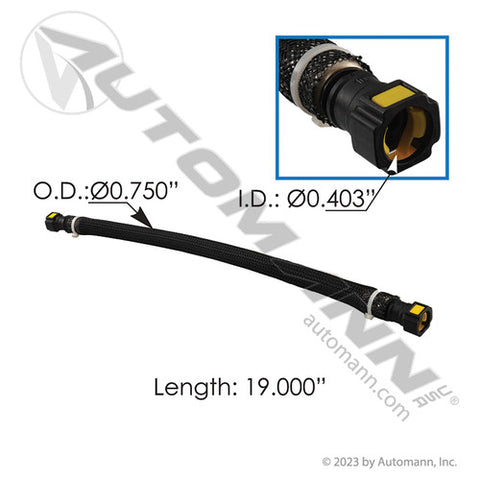 Automann 561.96666 Cooling Hose Mack-Volvo