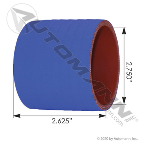 Automann 561.99607 Hose EGR Cooler Detroit 2.75"x2.6"
