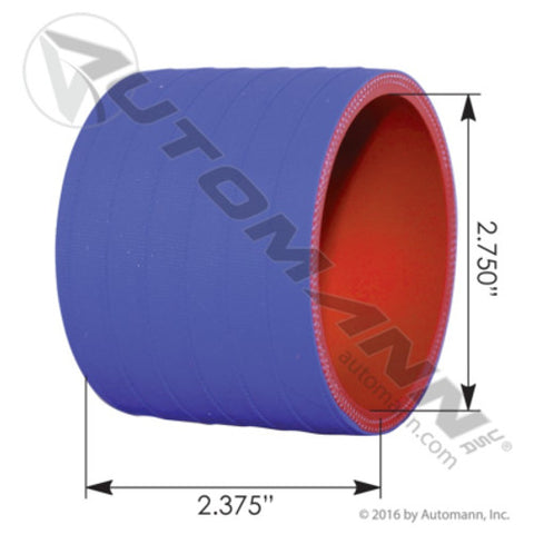 Automann 561.99714 Hose EGR Cooler Detroit 2.75"x2.375"