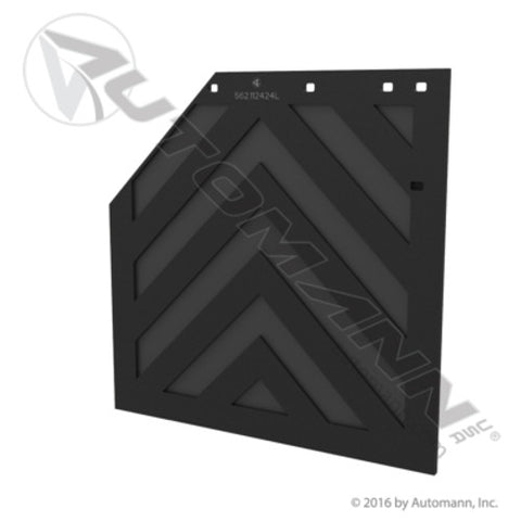Automann 562.112424L Mud Flap Heavy Duty 45 Deg LH