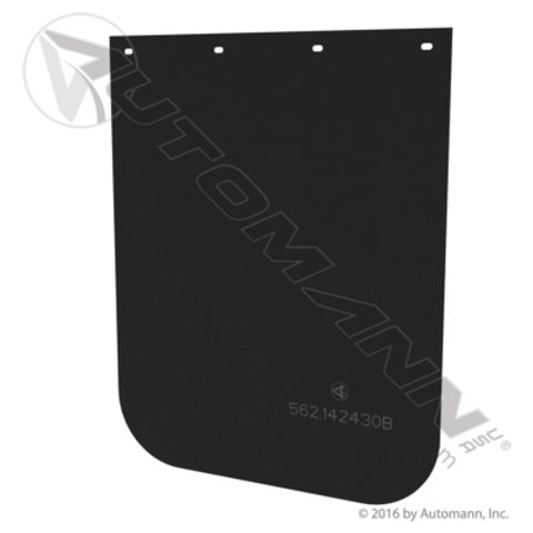 Automann 562.142430B Black Poly Smooth 24 x 30 x 0.17in