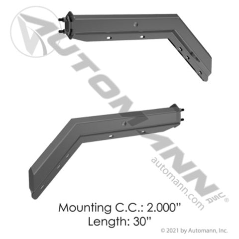 Automann 562.466 Spring-Loaded Hanger Angled Chrome