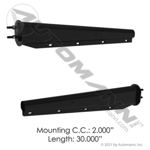 Automann 562.492B Spring-Loaded Hanger Tapered Black