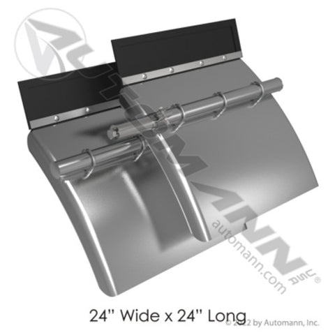 Automann 562.9105 Quarter Fender Kit Stainless Steel
