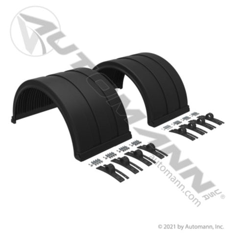 Automann 562.9120 Full Round Fender Set Poly 22.5 and 24.5