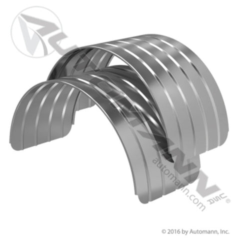 Automann 562.9130 Fender Full Round Ribbed SS Pair