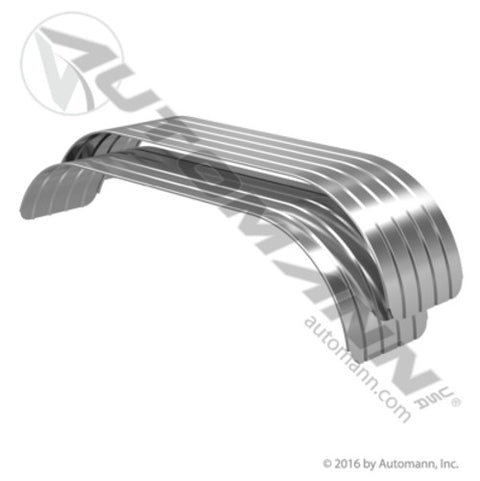 Automann 562.9138 Fender Full Tandem Ribbed SS Pair