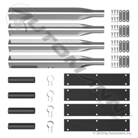 Automann 562.9150 Fender Mount Kit For Full Round Smooth