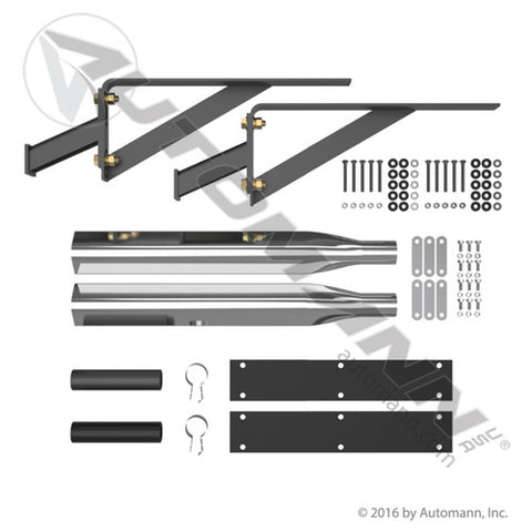 Automann 562.9151 Fender Mount Kit For Half Tandem Smooth