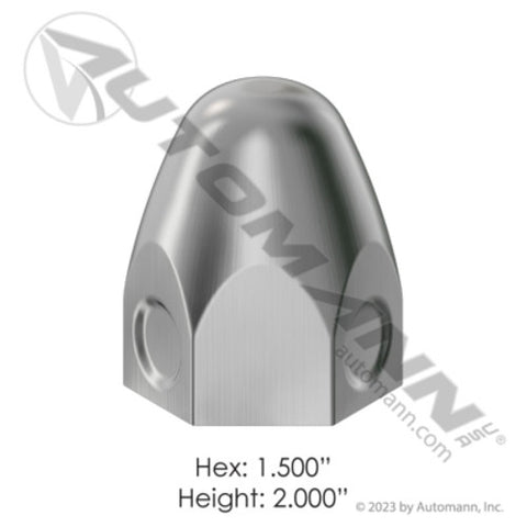Automann 562.A4001SS Stainless Steel Push On 1-1/2in