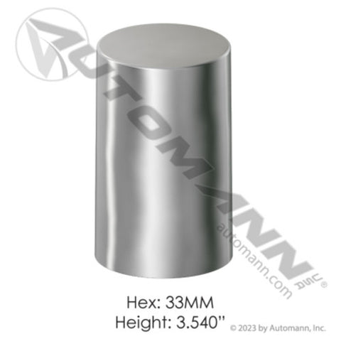 Automann 562.A4008CP Chrome Plastic Push On 33MM
