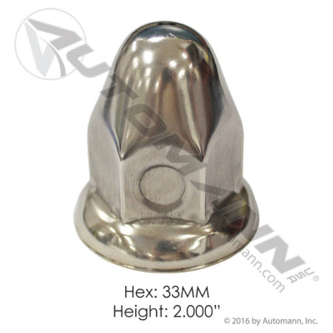 Automann 562.A4011SS Stainless Steel Push On 33MM
