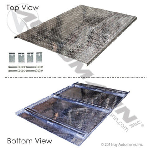 Automann 562.P48X34A Deck Plate 48x34 Aluminum Diamond Plate