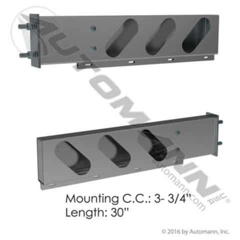 Automann 562.Q1003SS Light Bar 2 Pc Set S.Steel