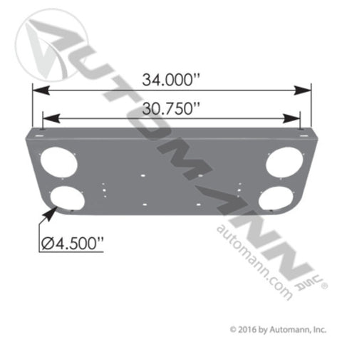 Automann 562.Q3003SS Rear Center Panel