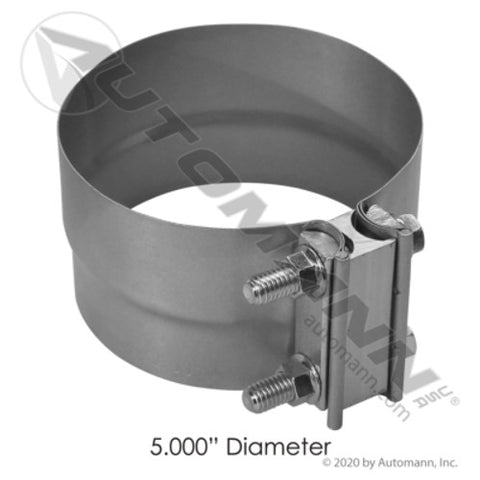 Automann 562.U3105A Exhaust Band Clamp Preformed 5in