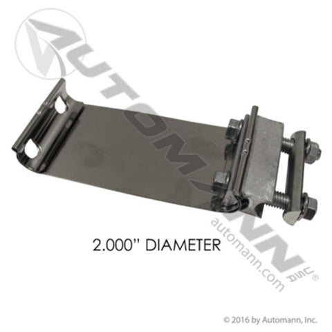 Automann 562.U3202SS Band Clamp Flat 2in S.Steel