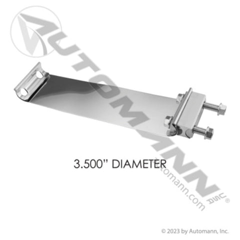 Automann 562.U3235SS Band Clamp Flat 3.5in S.Steel