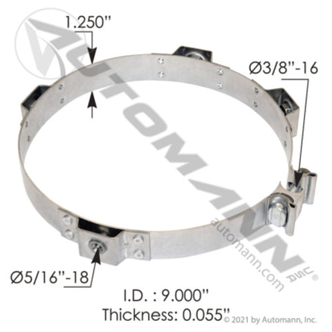 Automann 562.U55590A Mtg Bracket Heat Shield IHC