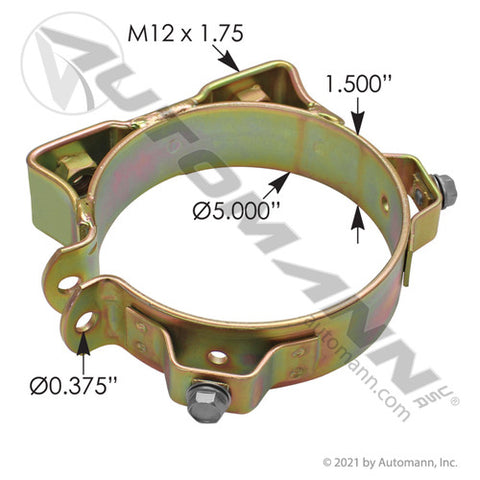 Automann 562.U591030Z Heat Shield Mtg Bracket Kenworth