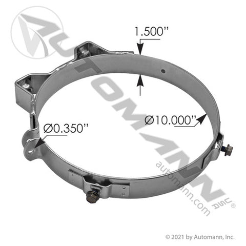 Automann 562.U5977301Z Heat Shield Mtg Bracket Kenworth