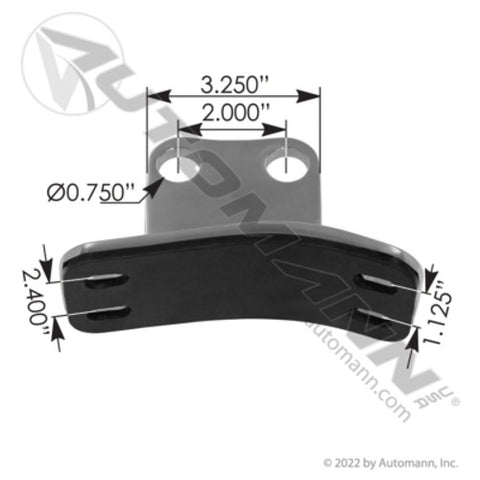 Automann 562.U7512998SS Mounting Bracket Peterbilt