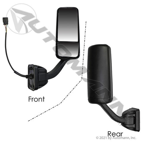 Automann 563.46008 Mirror Assy RH Black Freightliner