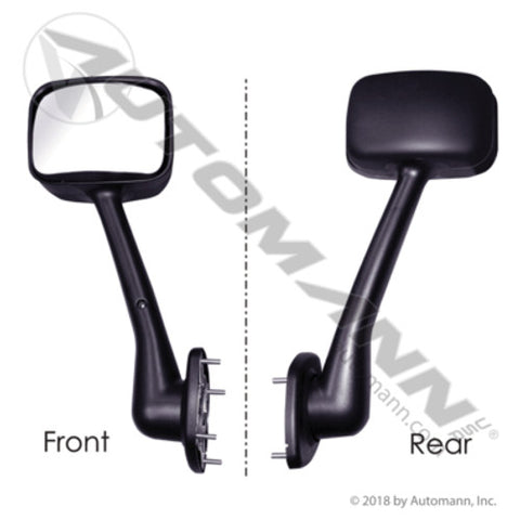 Automann 563.46011 Hood Mount Mirror LH Black