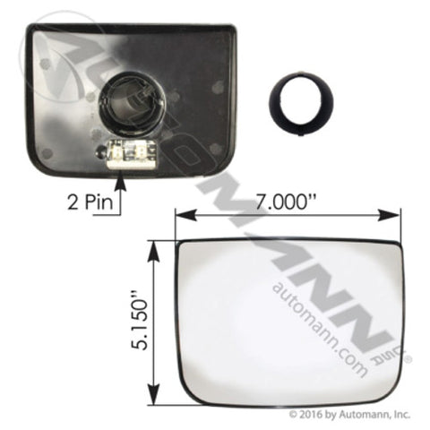 Automann 563.46020 Mirror Glass