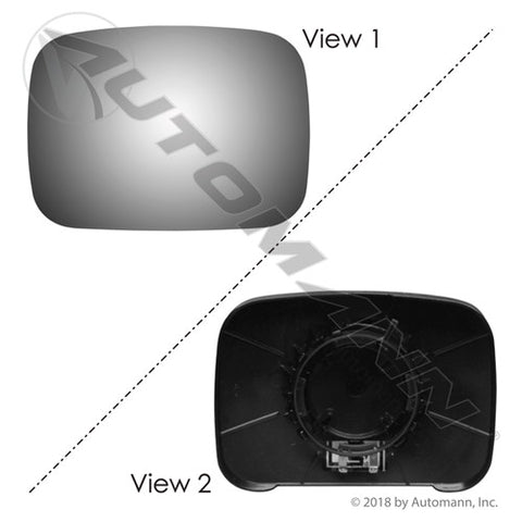 Automann 563.46093 Mirror Plate - Glass Heated LH/RH P4