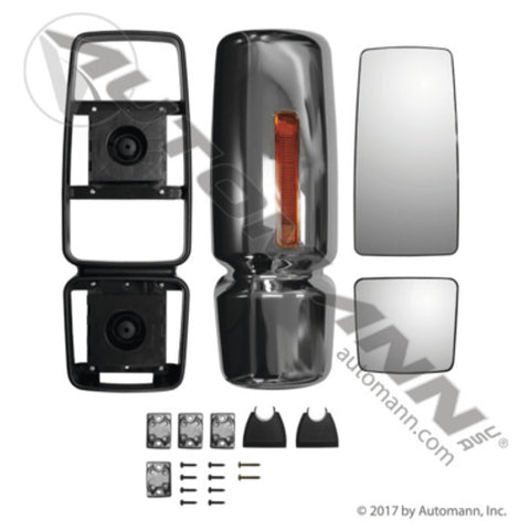 Automann 563.55069C Mirror Head LH Chrome IHC