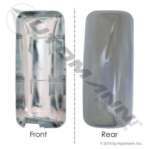 Automann 563.59023C Mirror Cover RH Chrome Kenworth