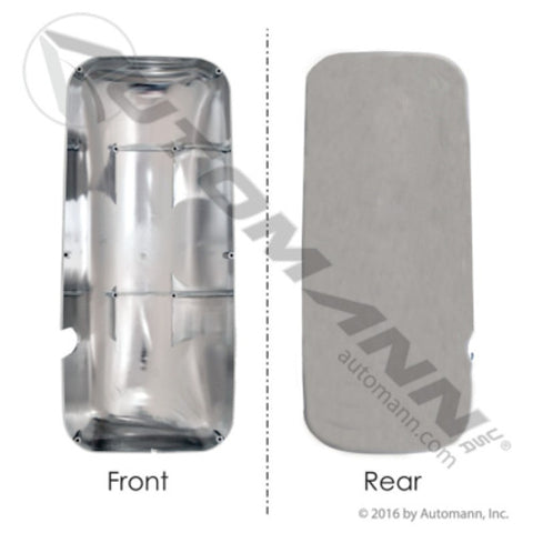 Automann 563.59031C Mirror Cover RH Chrome Kenworth