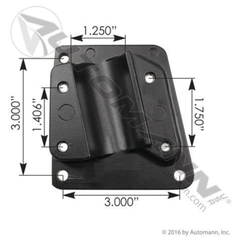 Automann 563.75002 Mirror Bracket RH Peterbilt