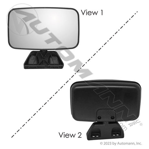 Automann 563.75014 Over-the-Door Mirror Black Peterbilt