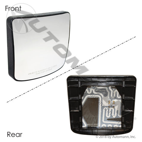 Automann 563.96041 Mirror Glass Convex Heated Volvo