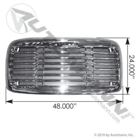 Automann 564.14007 Grille with Screen Freightliner