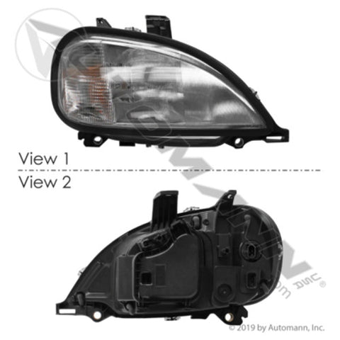Automann 564.46050 Headlamp RH Freightliner