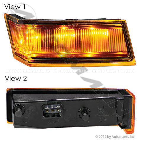 Automann 564.46092 Turn Signal Marker Lamp LH Freightliner