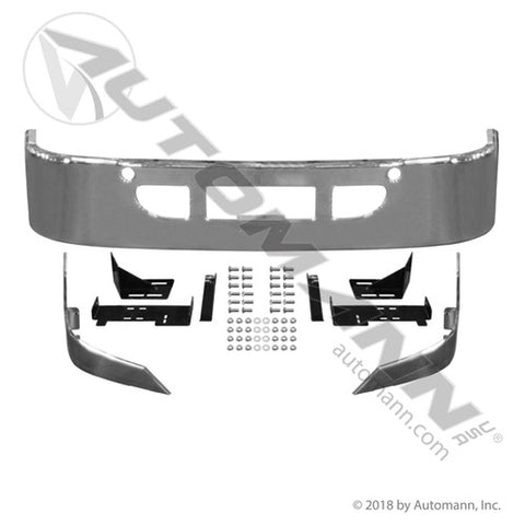 Automann 564.46101C Bumper Chrome Freightliner 16in P3 w-o F