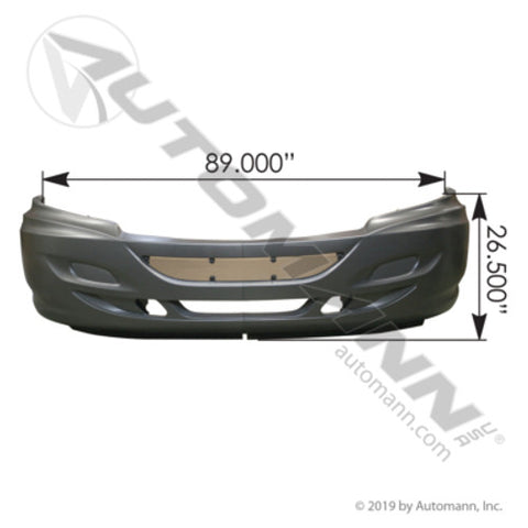 Automann 564.55020N Bumper without Fog IHC ProStar