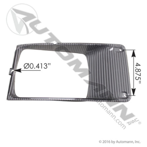 Automann 564.55032 Headlamp Bezel RH IHC