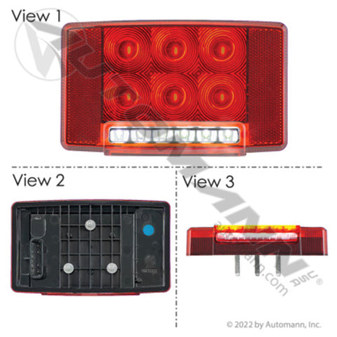 Automann 564.55222 Combination Light LH IHC