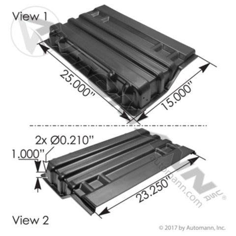Automann 564.55374 Battery Box Cover IHC