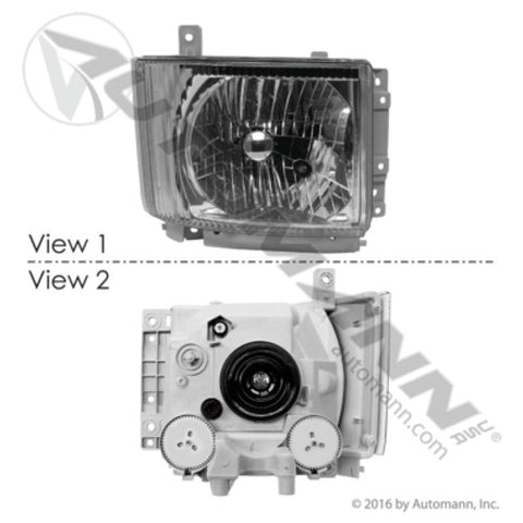Automann 564.56017 Headlamp RH Isuzu/GM