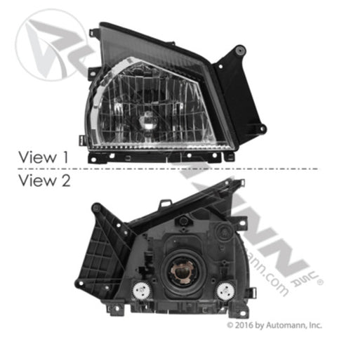 Automann 564.56019 Headlamp RH Isuzu/GM