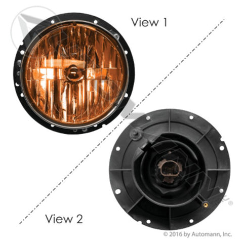 Automann 564.59041 Headlamp RH Kenworth