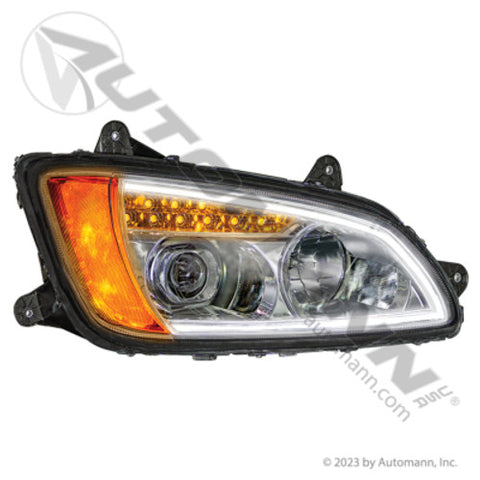 Automann 564.59050KC Headlamp with Light Bar RH Kenworth