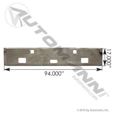 Automann 564.59106C Bumper Chrome Kenworth