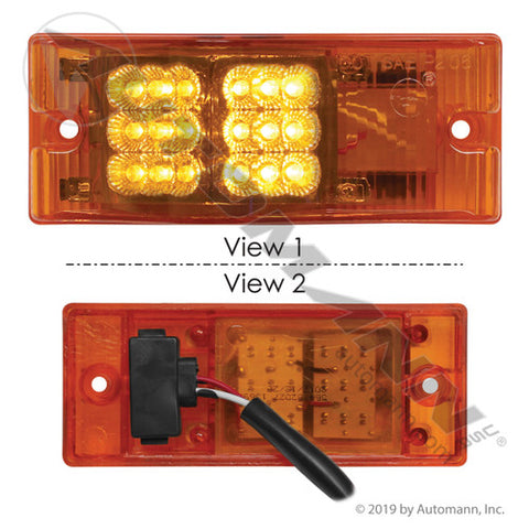 Automann 564.62027 Side Indicator LED Lamp Mack